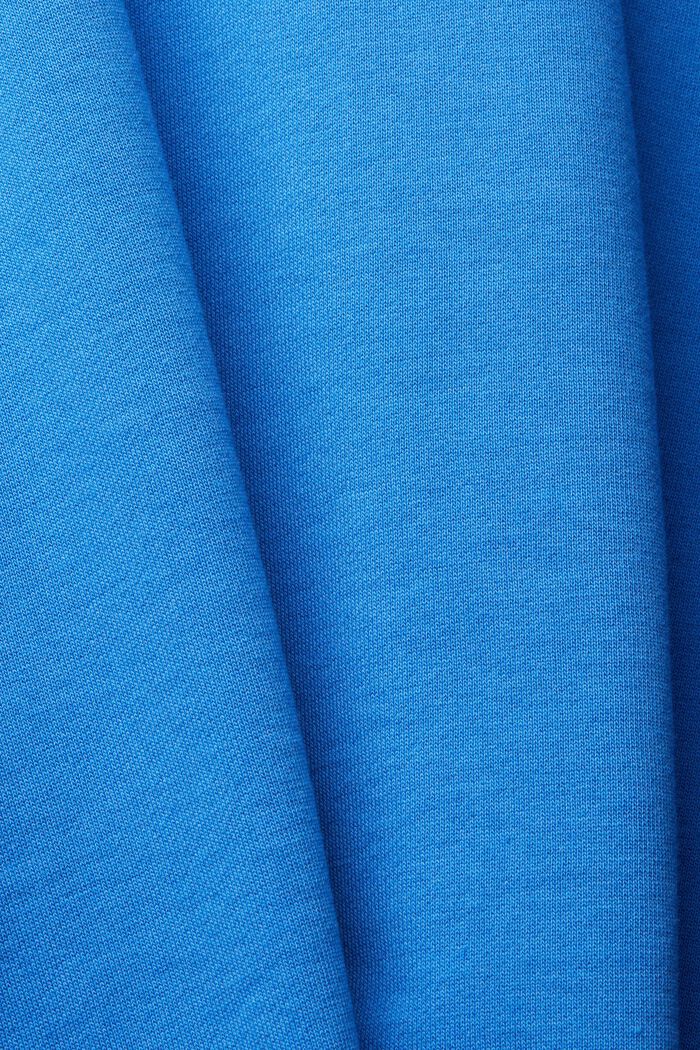 Sweatshirt mit kleiner Motiv-Stickerei, BRIGHT BLUE, detail image number 4