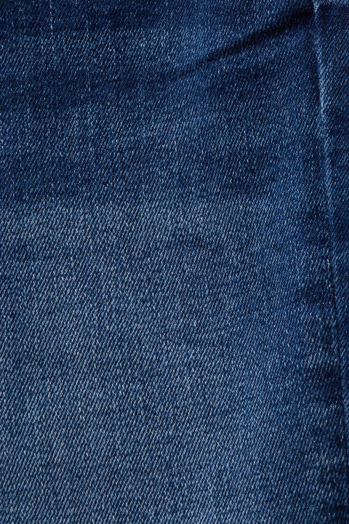 Skinny Jeans mit hohem Bund, BLUE LIGHT WASHED, detail image number 6