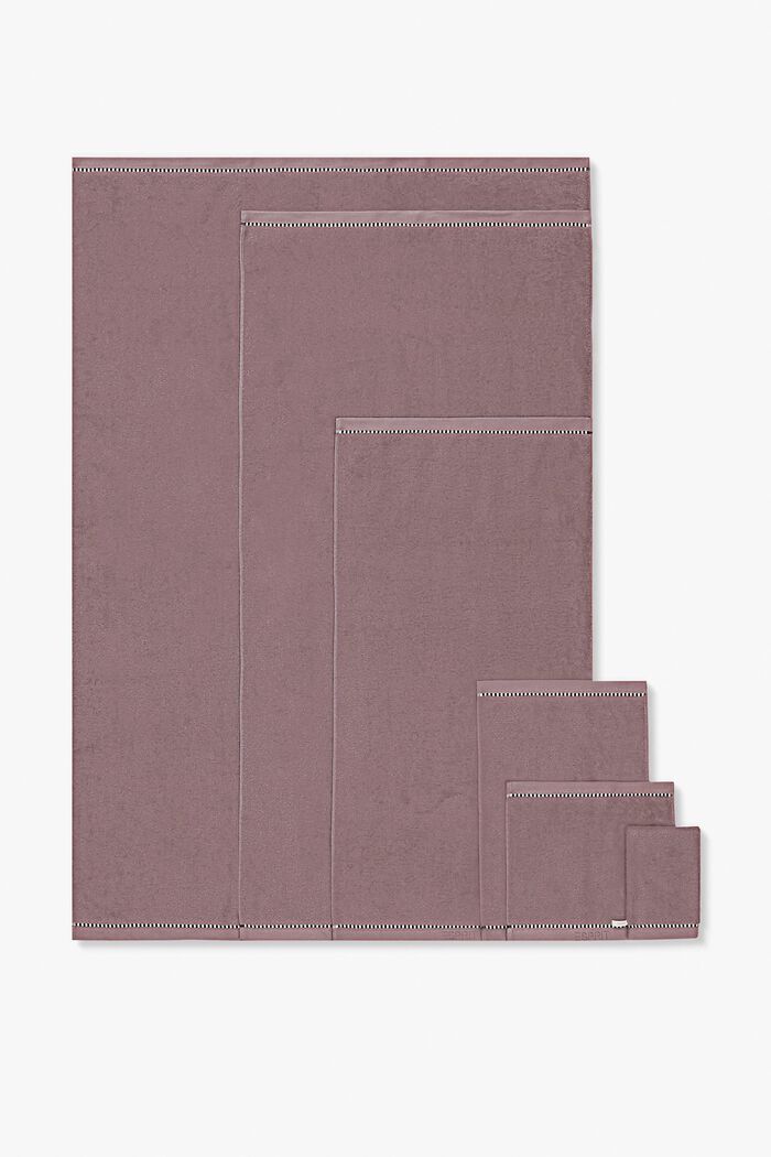Mit TENCEL™: Handtuch-Serie aus Frottee, DUSTY MAUVE, detail image number 0