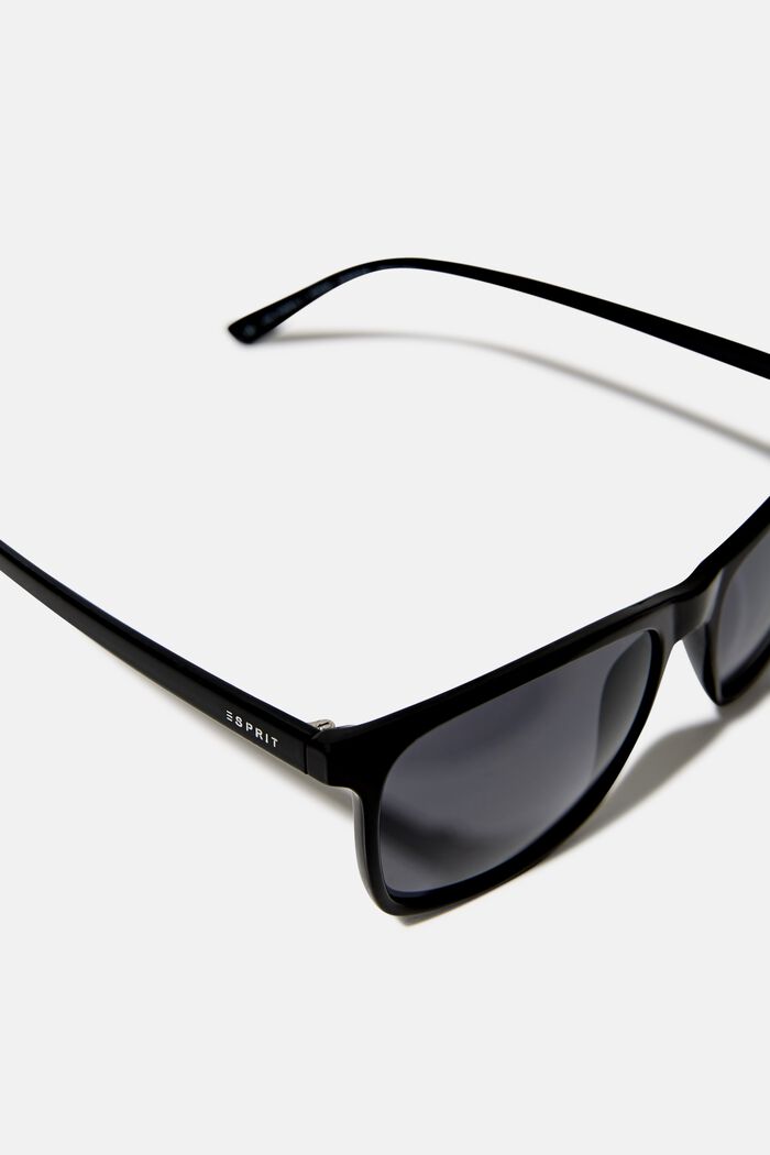 Leichte Sonnenbrille aus Acetat, BLACK, detail image number 1