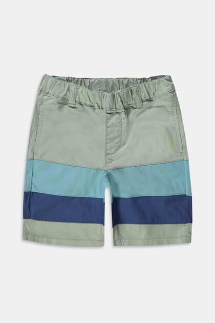Bermuda-Shorts mit Blockstreifen
