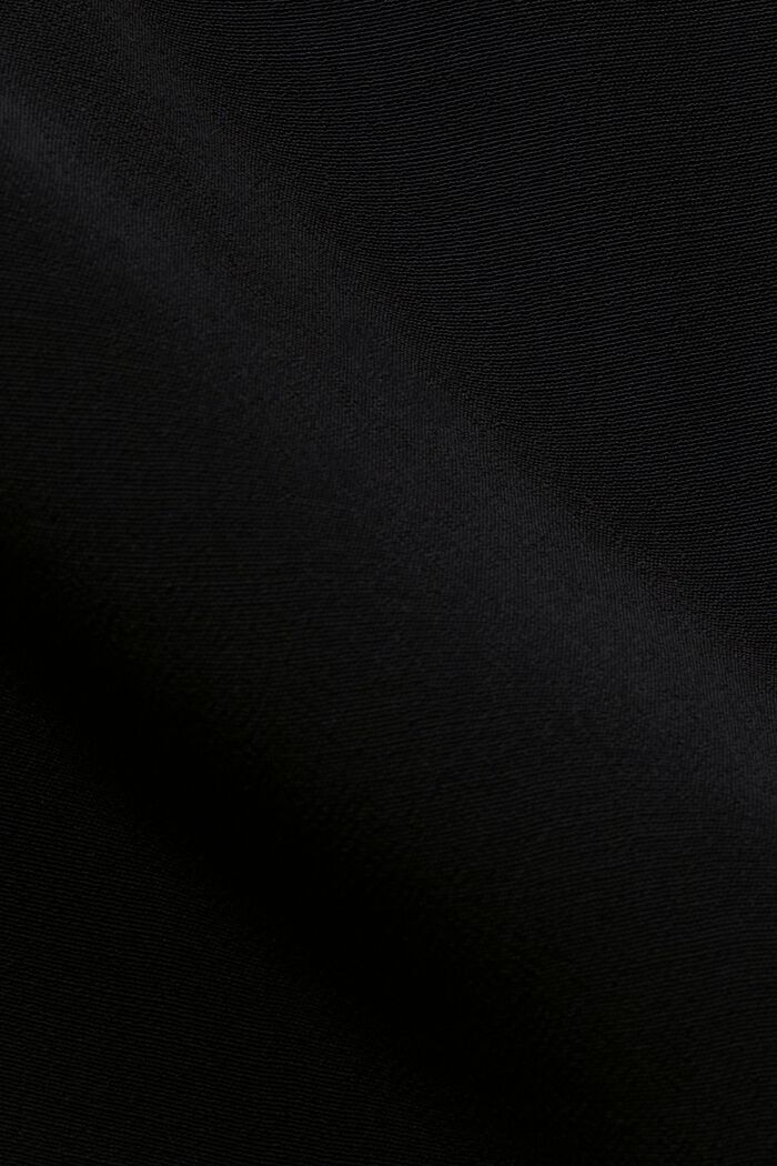 Bluse mit geknöpfter Front, BLACK, detail image number 4