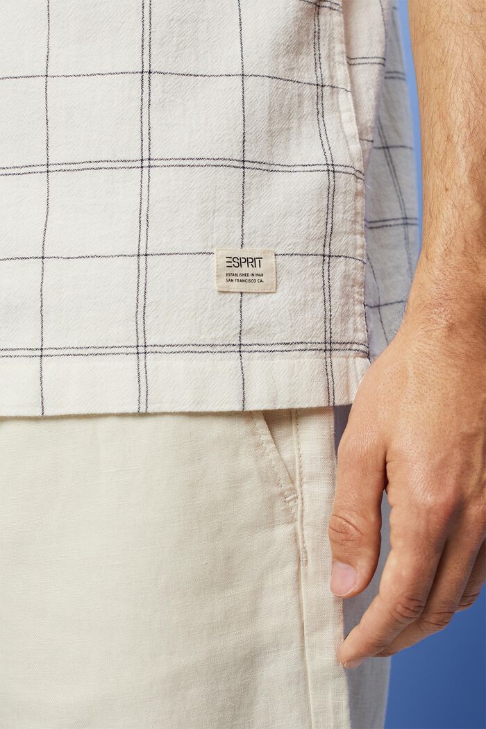 Kurzarm-Hemd aus 100% Baumwolle, ICE, detail image number 2