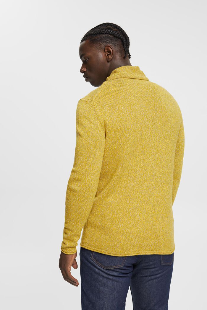 Sweaters Regular Fit, DUSTY YELLOW, detail image number 3