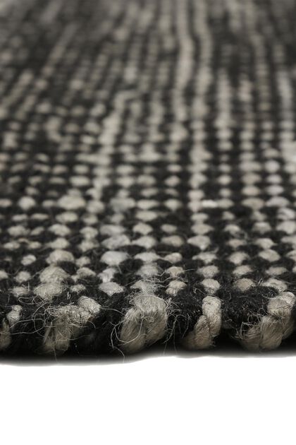 Teppich aus Woll-Mix in melierter Optik