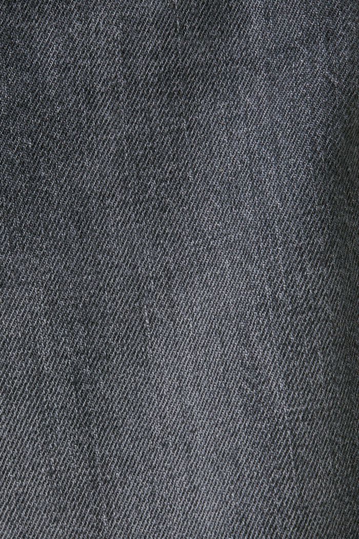 Klassische Retro-Jeans mit hohem Bund, GREY MEDIUM WASHED, detail image number 6