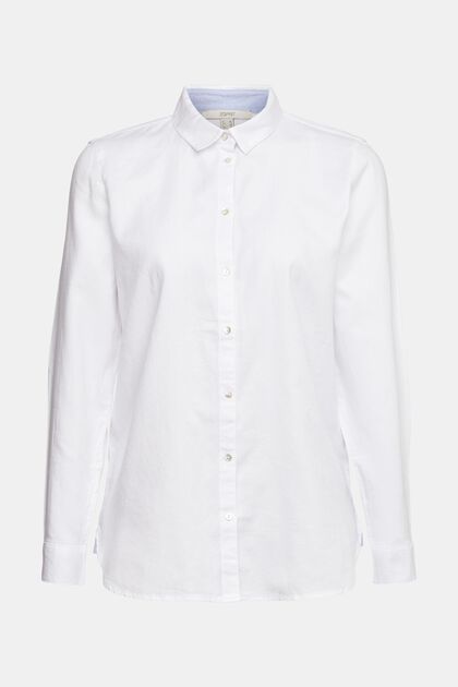 Hemd-Bluse aus 100% Baumwolle