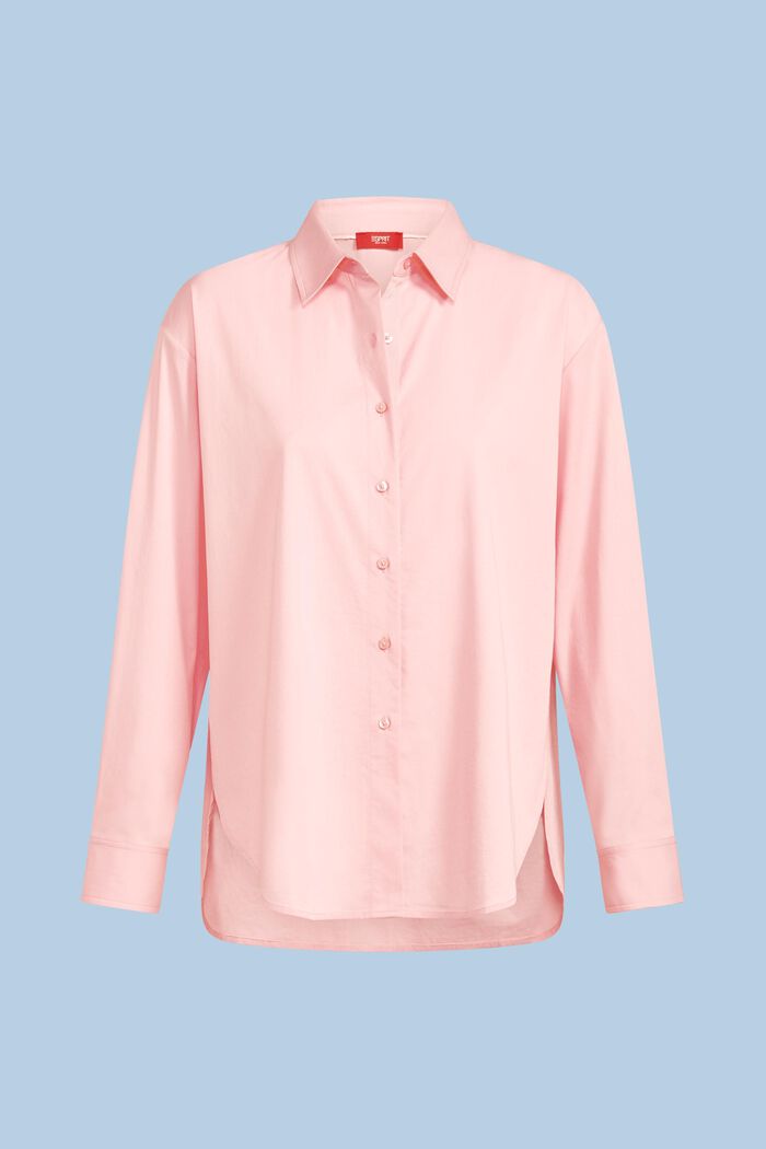 Button-Down-Hemd im Oversize-Look, PINK, detail image number 5