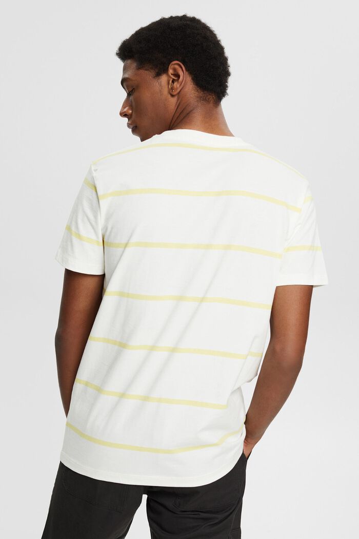 Jersey-Shirt aus 100% Baumwolle, OFF WHITE, detail image number 3