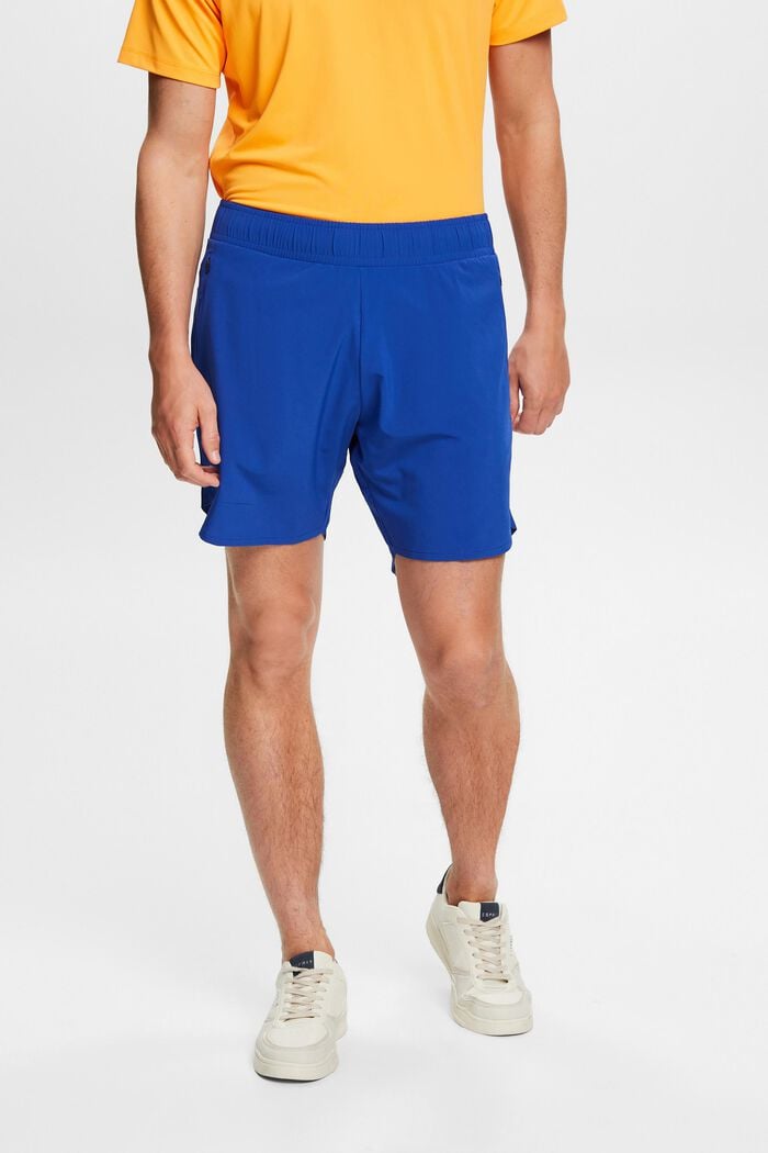 Active-Shorts mit Zippertaschen, BRIGHT BLUE, detail image number 0