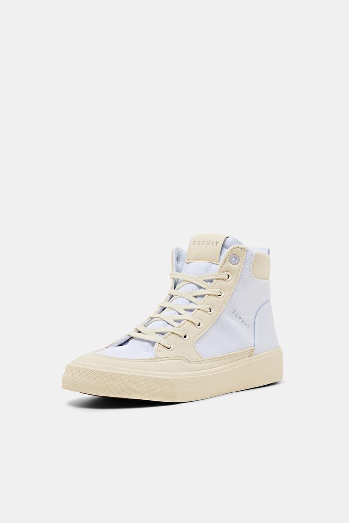 Zweifarbige High-top-Sneaker, WHITE, detail image number 2