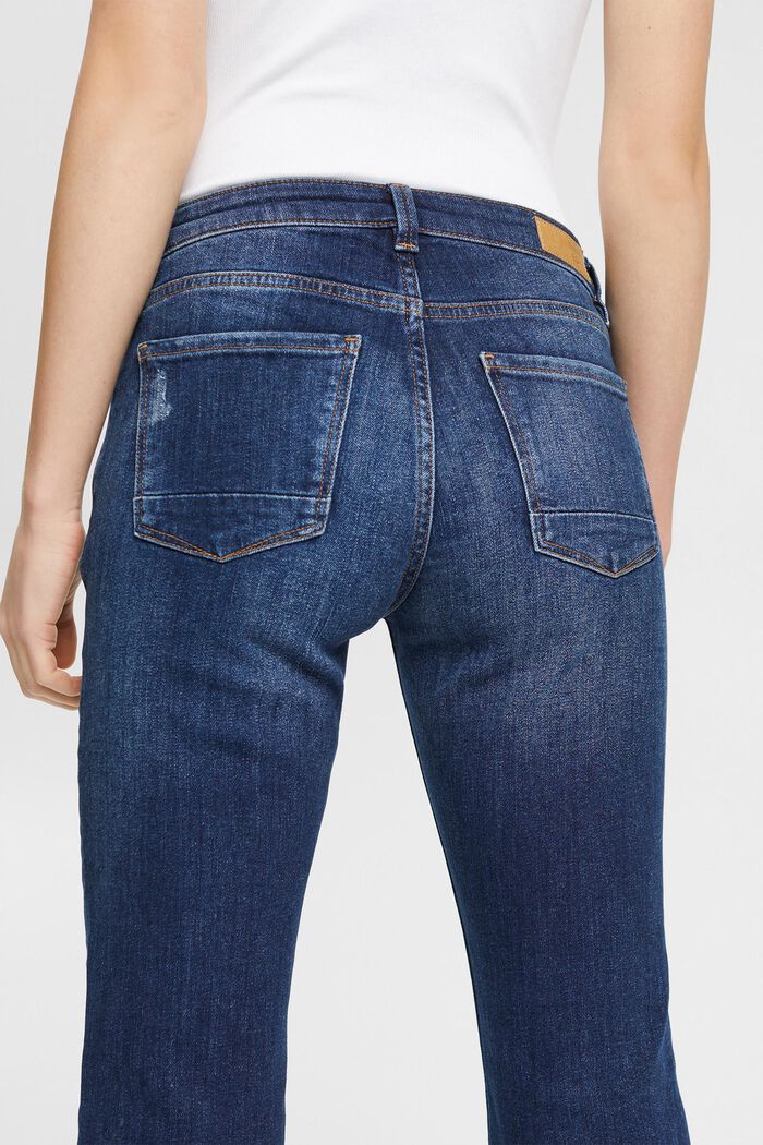 Superstretch-Jeans mit Organic Cotton, BLUE DARK WASHED, detail image number 4