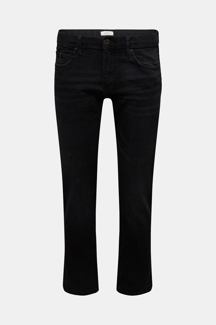 Stretch-Jeans mit Organic Cotton, BLACK DARK WASHED, detail image number 2