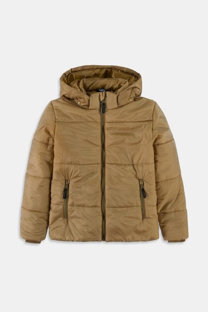 Jackets outdoor woven, BROWN, overview
