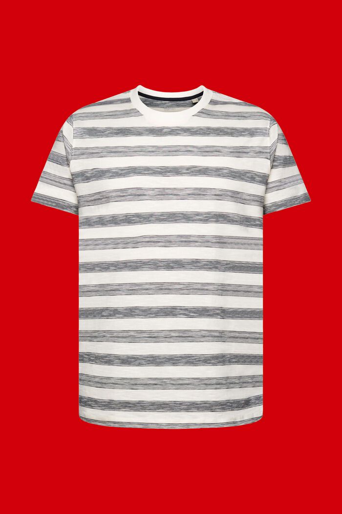 Gestreiftes T-Shirt, 100 % Baumwolle, NEW ICE, detail image number 7