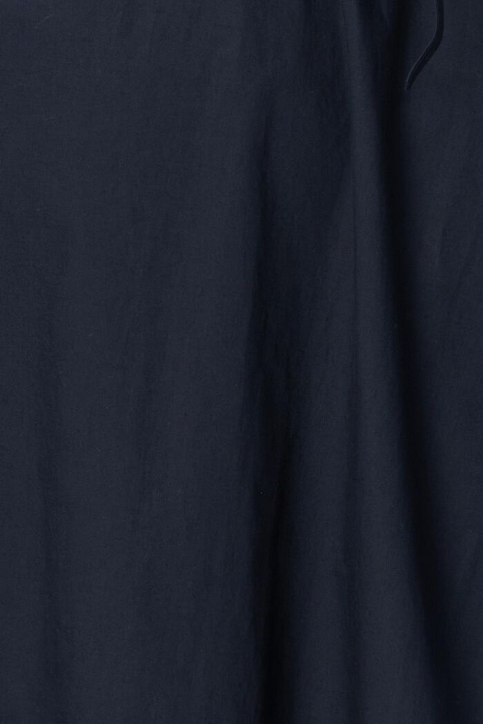 Hemdblusenkleid aus 100% Baumwolle, NIGHT SKY BLUE, detail image number 2