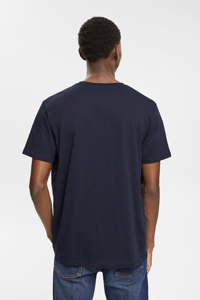 Jersey T-Shirt, 100% Baumwolle, NAVY, detail image number 4
