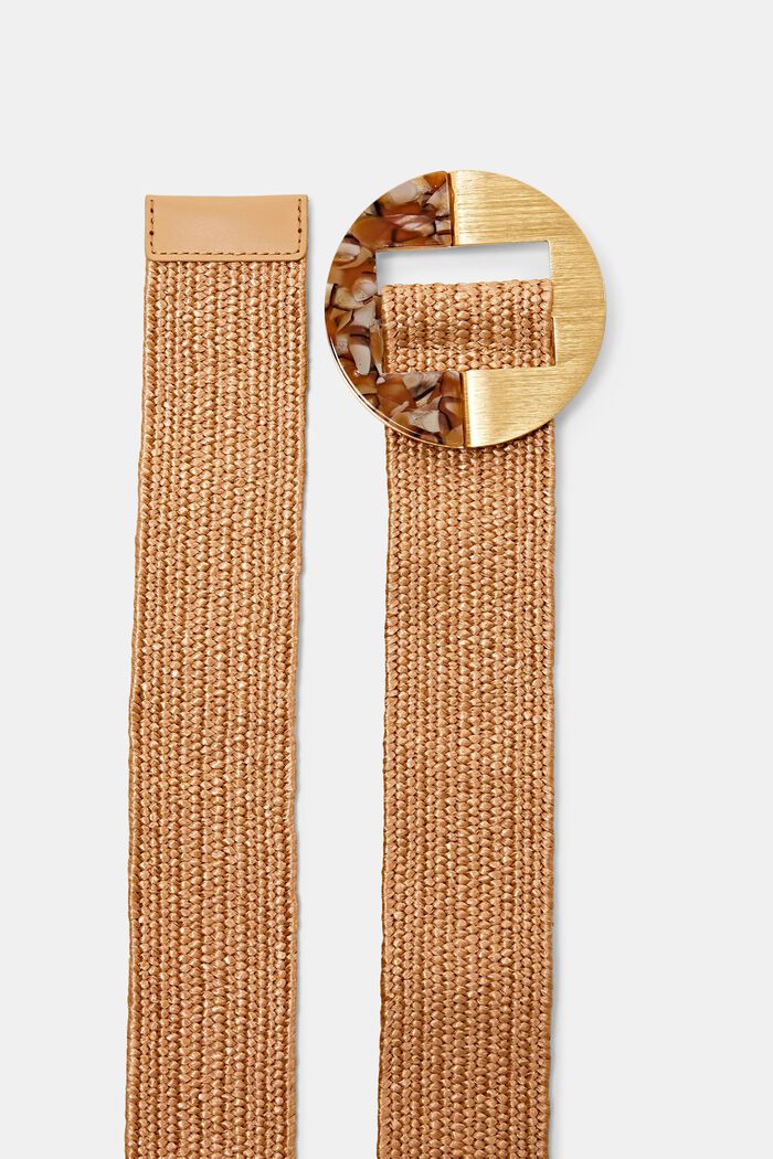 Belts non-leather, CAMEL, detail image number 1