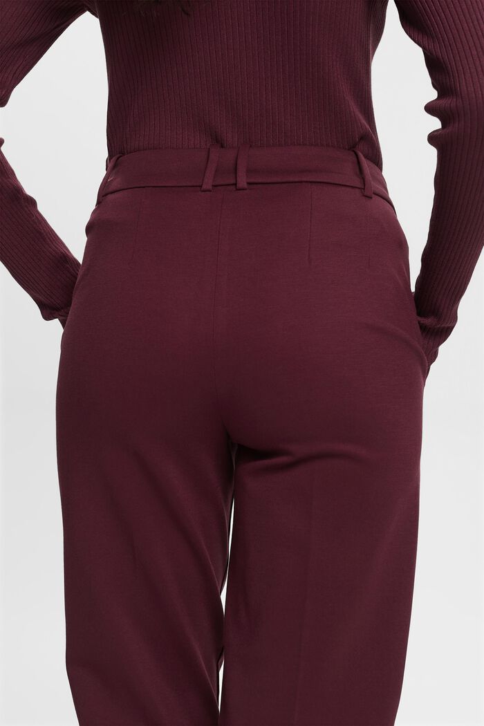 SPORTY PUNTO Mix & Match Tapered Pants, AUBERGINE, detail image number 2