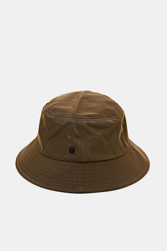 Bucket Hat aus Twill, KHAKI GREEN, detail image number 0