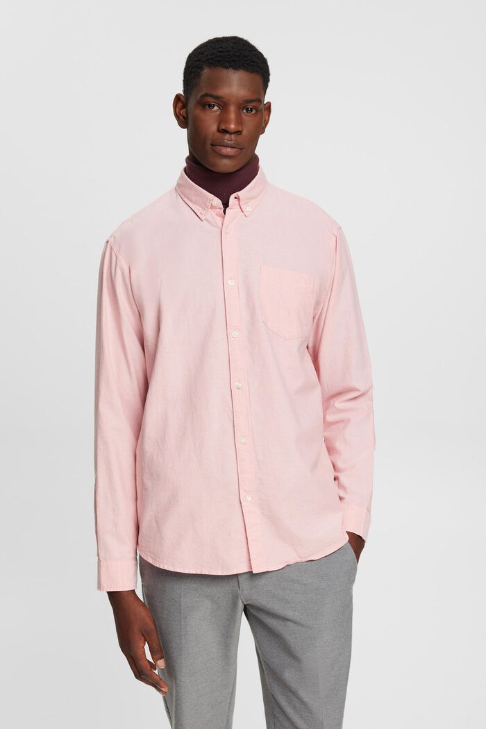 Button-Down-Hemd, PINK, detail image number 0