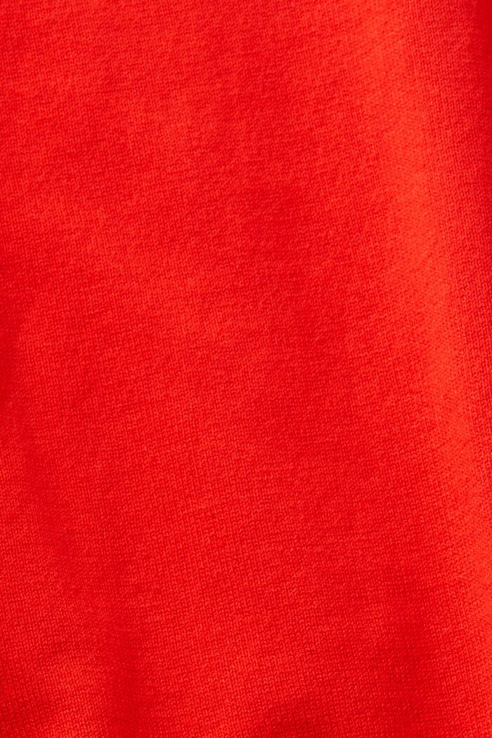 Pullover aus Strick, RED, detail image number 5