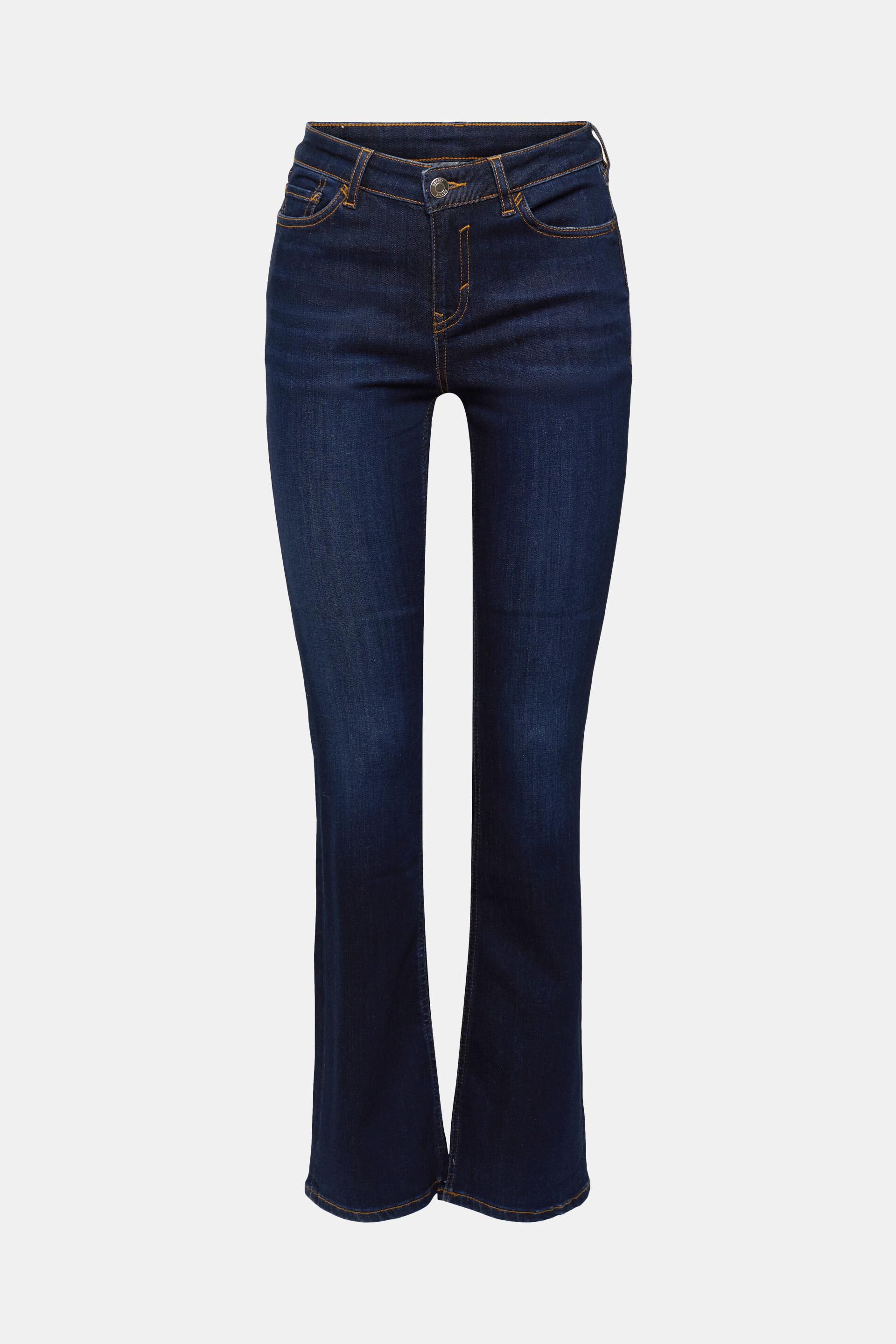 Esprit I27629 Shirt Met Lange Mouwen in het Bruin Dames Kleding voor voor Jeans voor Bootcut jeans 