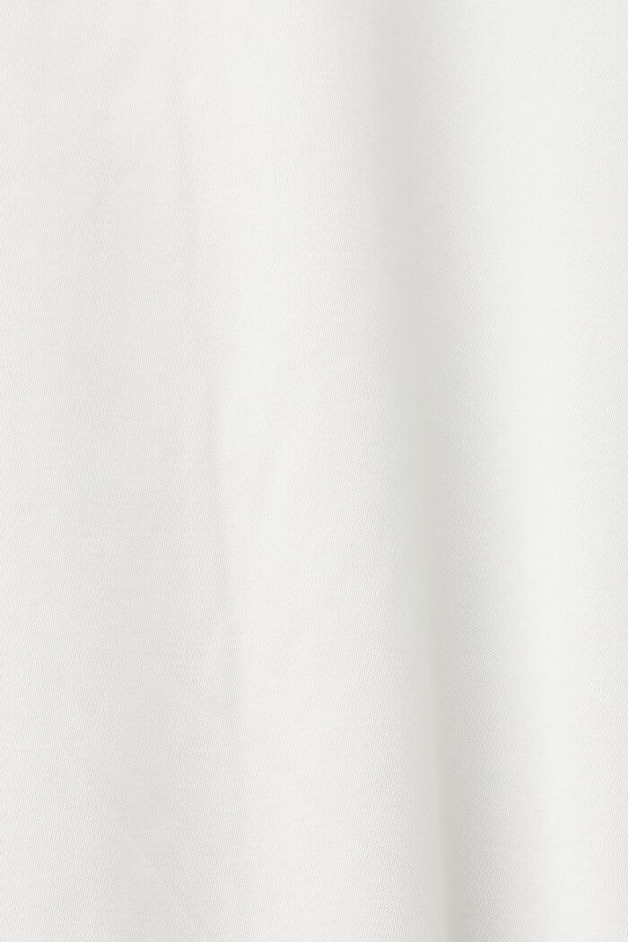 Bluse in Satinoptik, OFF WHITE, detail image number 5