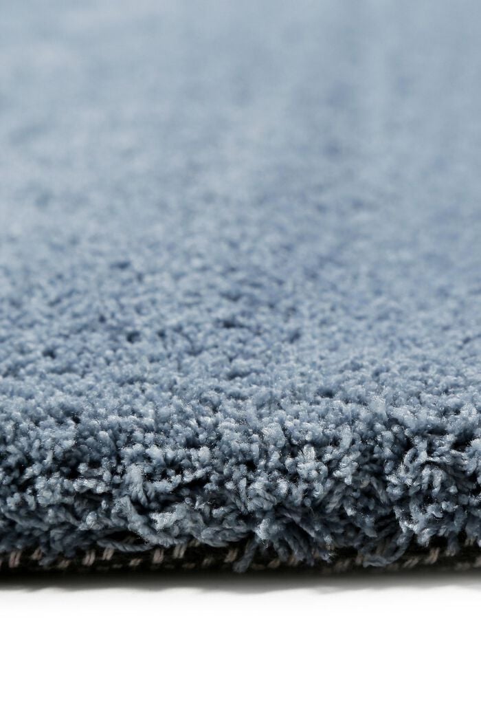 Hochflor-Teppich in vielen Trendfarben, GREY BLUE, detail image number 1