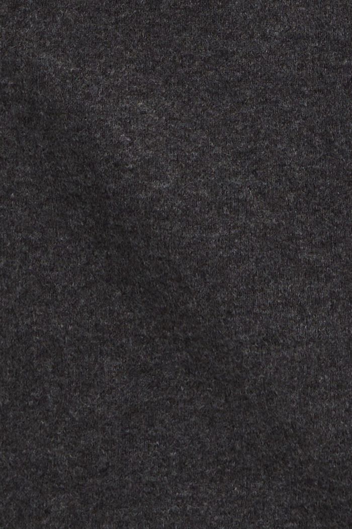 Turtleneck-Kleid aus Wollmix, ANTHRACITE, detail image number 5