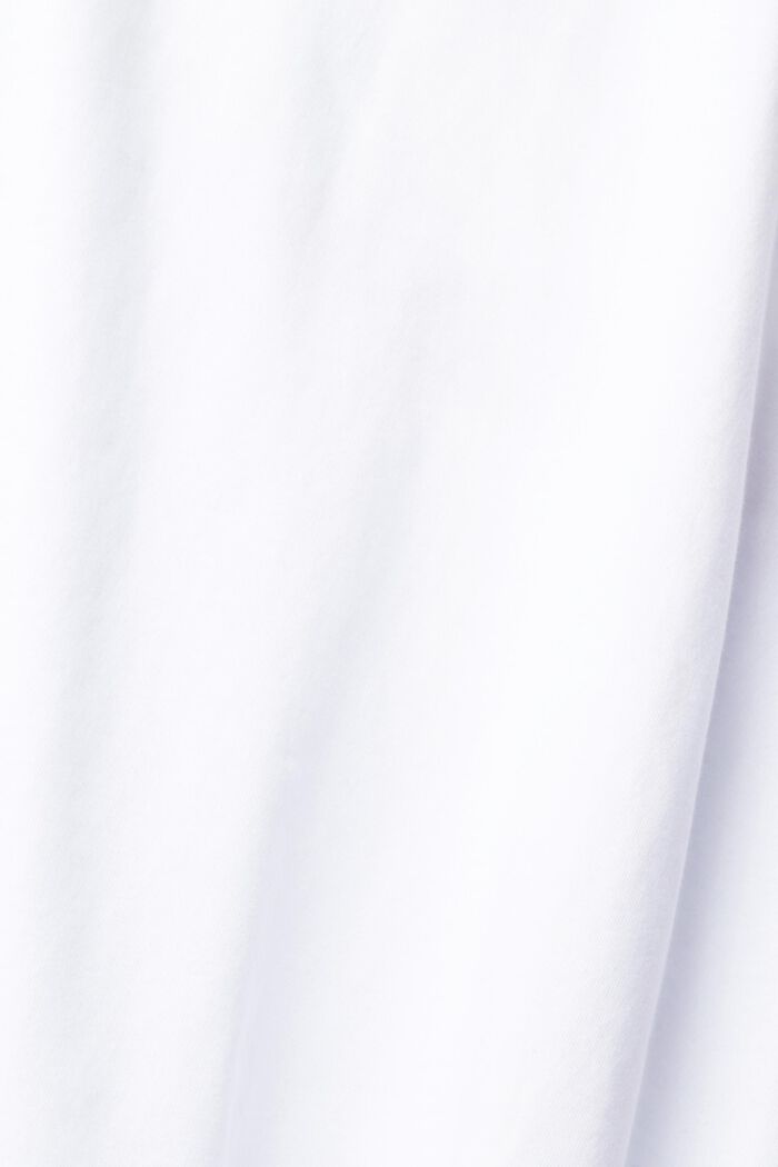Jersey-T-Shirt mit Rückenprint, WHITE, detail image number 2