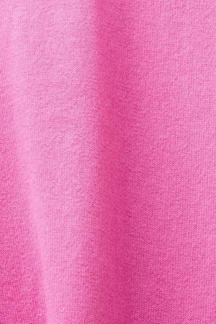 Pullover mit Stehkragen, PINK FUCHSIA, detail image number 5