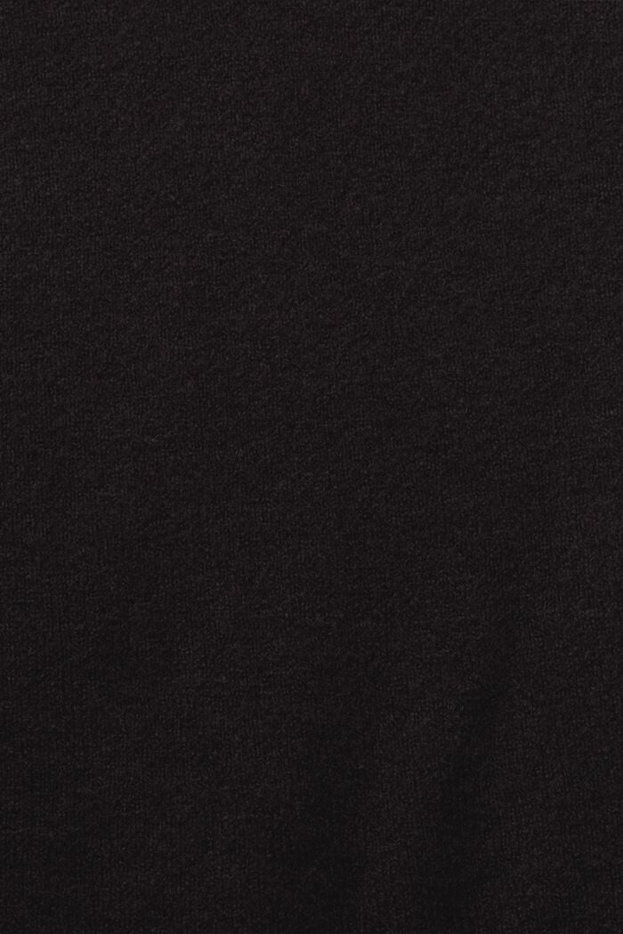 Strickweste aus Wollmix, BLACK, detail image number 5
