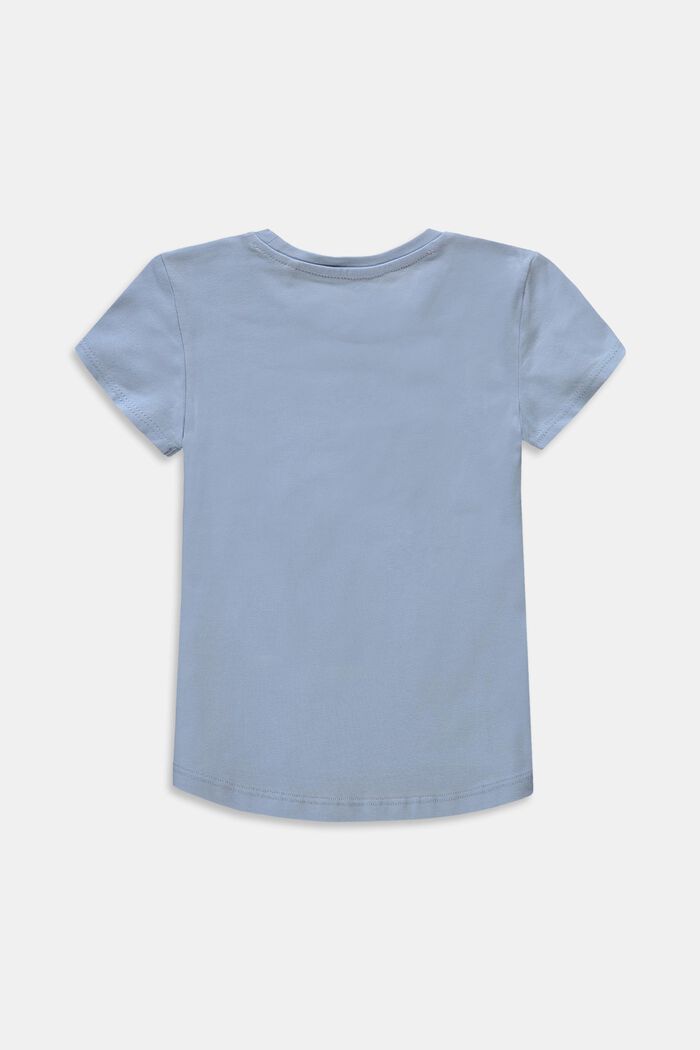 T-Shirt mit Glitzer-Print, BLUE LAVENDER, detail image number 1