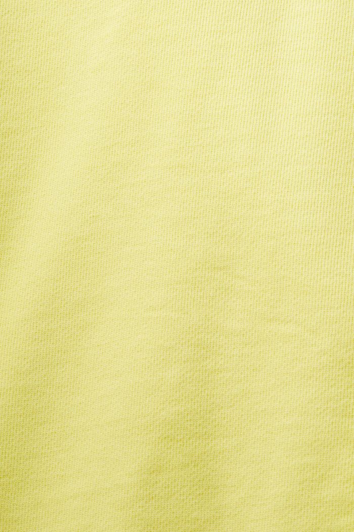 Unisex-Hoodie in Oversize-Form mit Print, PASTEL YELLOW, detail image number 6