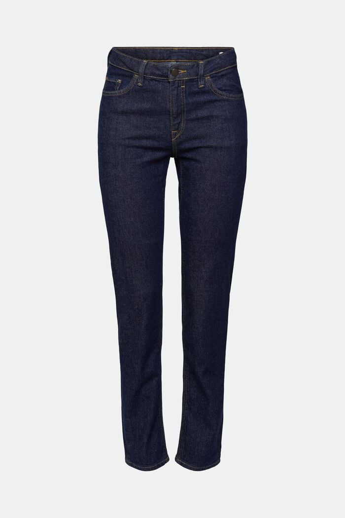Elastische Slim-Fit Jeans, BLUE RINSE, detail image number 7