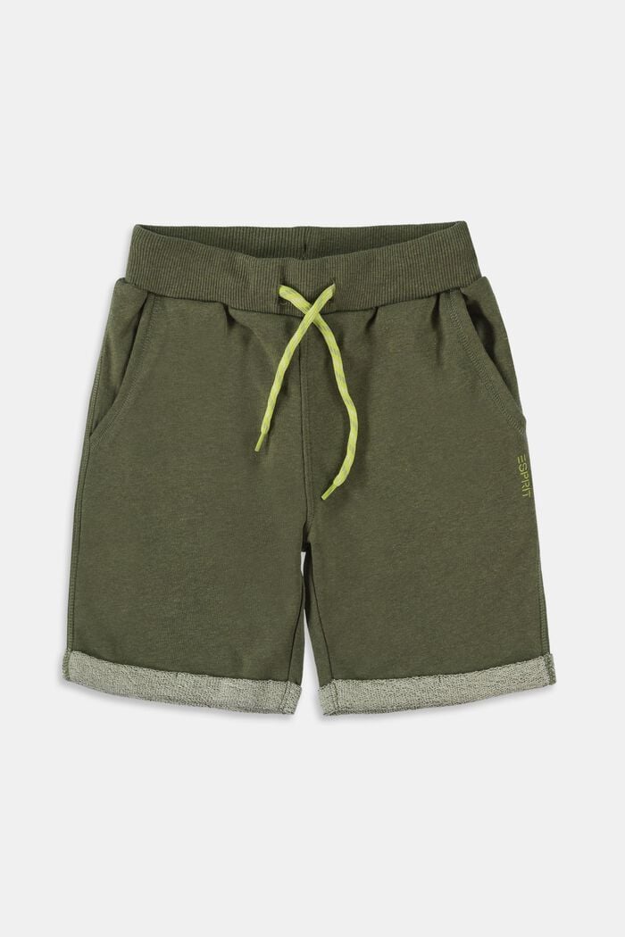 Shorts aus Sweat, OLIVE, detail image number 0