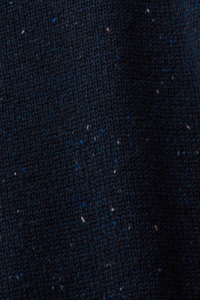 Genoppter Troyer, PETROL BLUE, detail image number 5