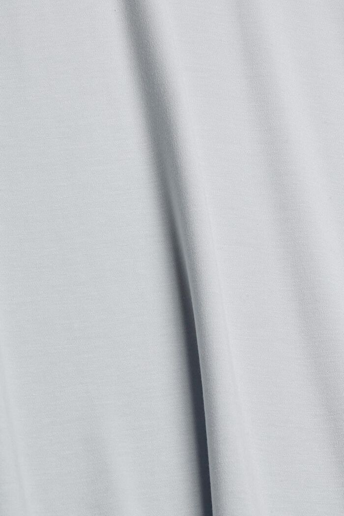 TENCEL™: Jerseykleid mit Rollkragen, PASTEL GREY, detail image number 1