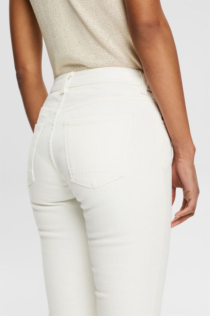 Stretch-Jeans mit Bootcut, OFF WHITE, detail image number 2