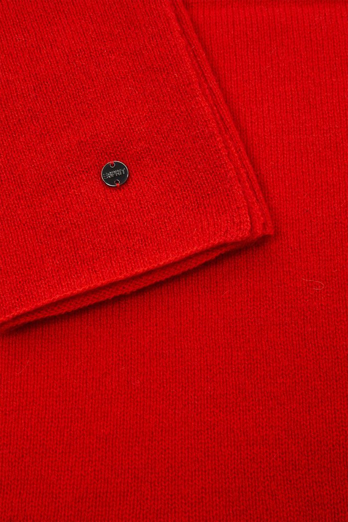 Schal aus Wolle-Kaschmir-Mix, RED, detail image number 1