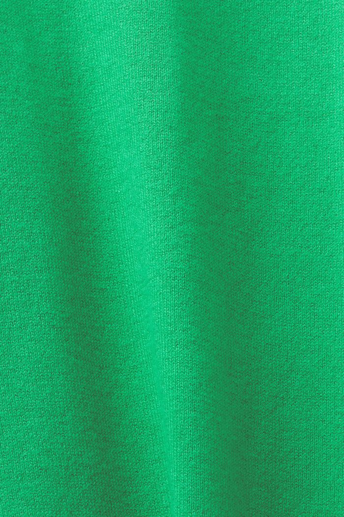 Pullover mit Stehkragen, GREEN, detail image number 4