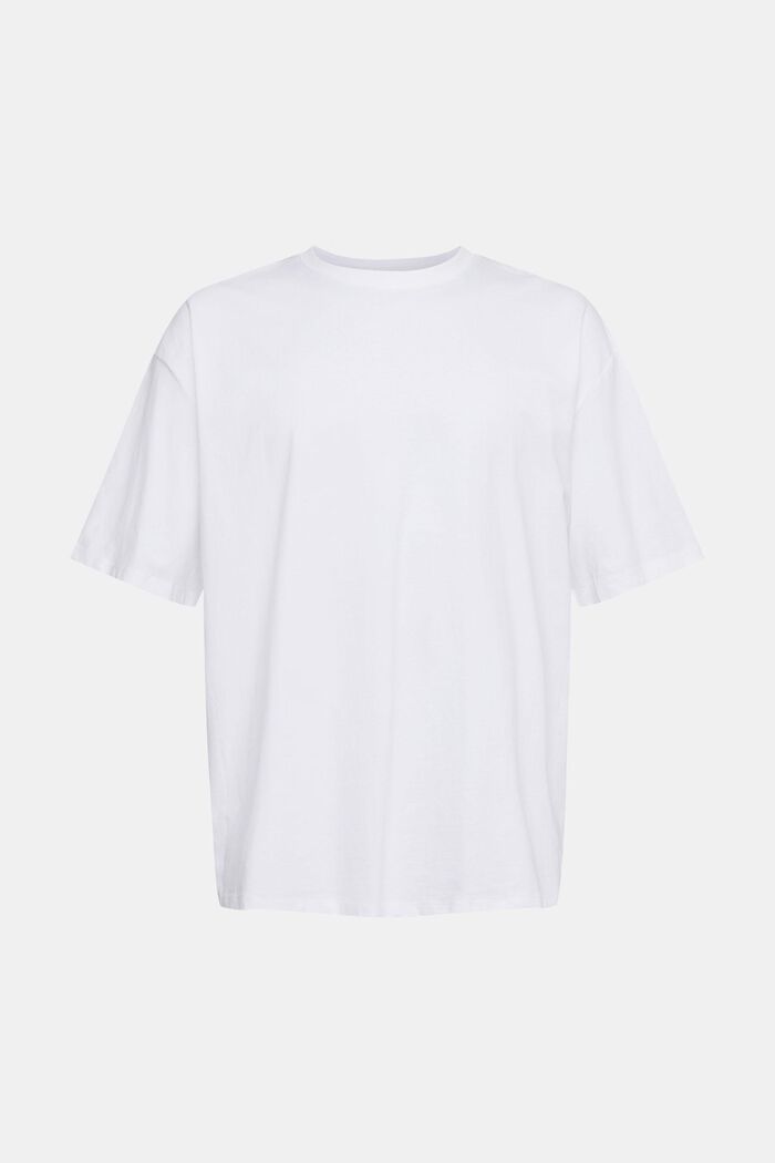 Oversized Jersey-T-Shirt, WHITE, detail image number 6
