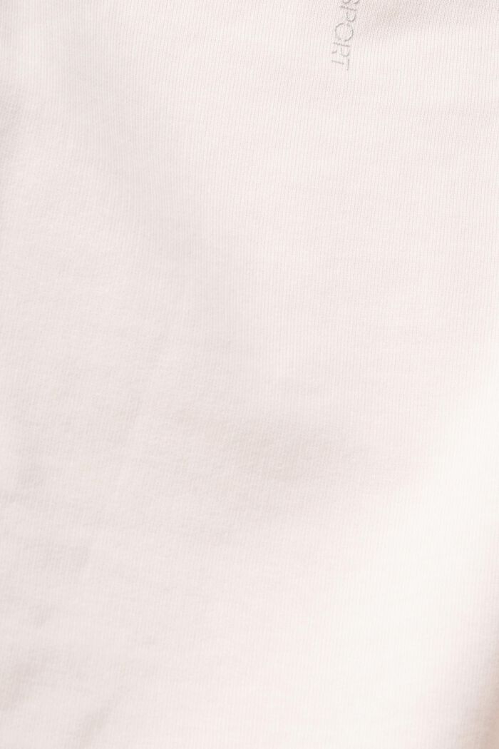 Recycelt: Cropped Sweatshirt, LIGHT ROSE, detail image number 4