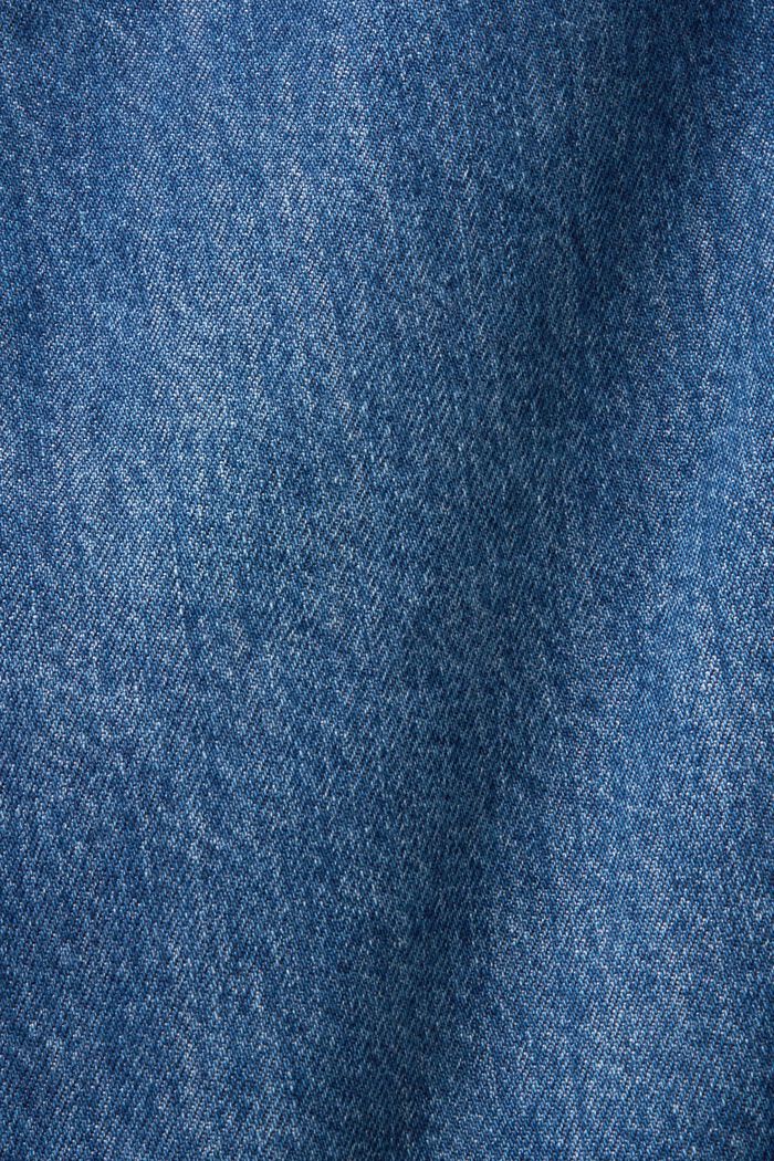 Jeans-Minirock mit asymmetrischem Saum, BLUE DARK WASHED, detail image number 6