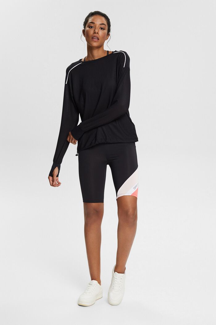 Women Sweatshirts & -jacken | Recycelt: Longsleeve aus Mesh - GW93347