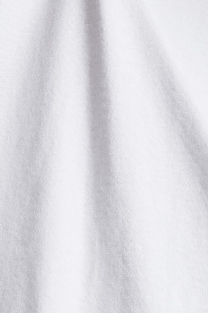 Nachtshirt mit Rüschen-Details, WHITE, detail image number 4