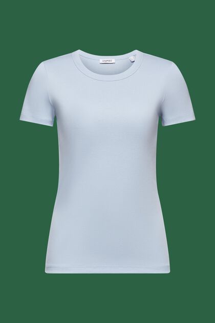 Kurzärmliges Baumwoll-T-Shirt