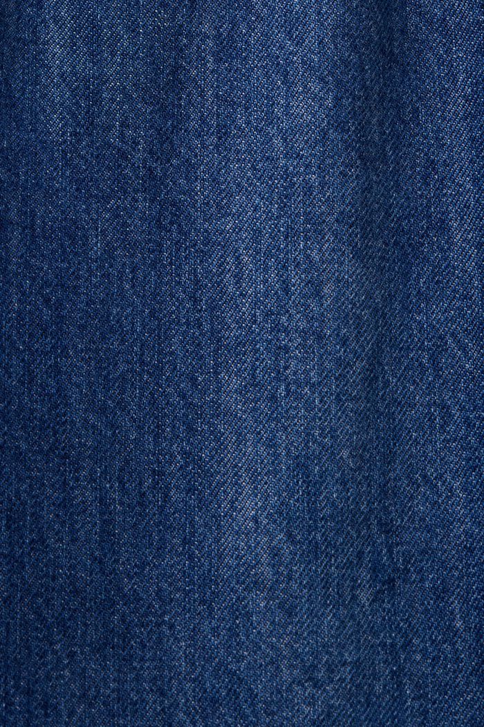 Asymmetrische Jeans der 90er mit weitem Bein, BLUE DARK WASHED, detail image number 7