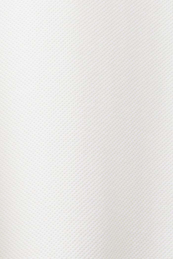 Poloshirt aus Baumwoll-Piqué, OFF WHITE, detail image number 5